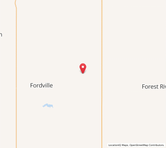 Map of Conway, North Dakota