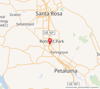 Map of Cotati, California