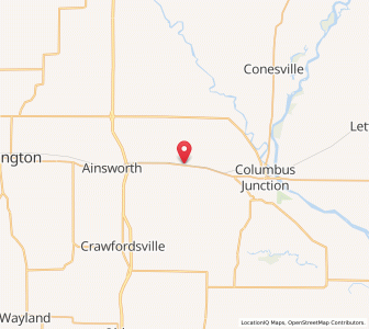 Map of Cotter, Iowa