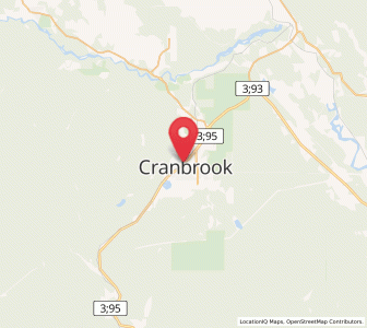 Map of Cranbrook, Minnesota