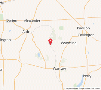 Map of Dale, New York