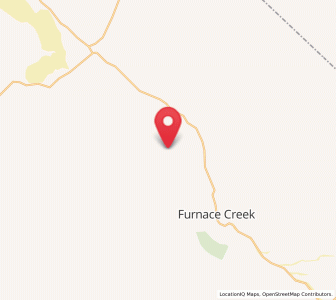 Map of Death Valley, California