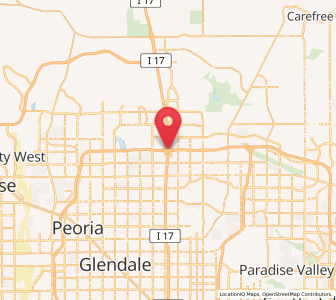 Map of Deer Valley, Arizona