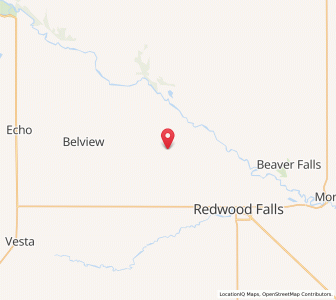 Map of Delhi, Minnesota