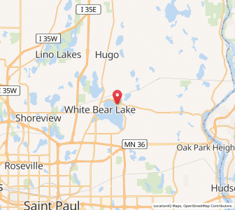 Map of Dellwood, Minnesota