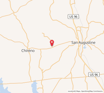 Map of Denning, Texas