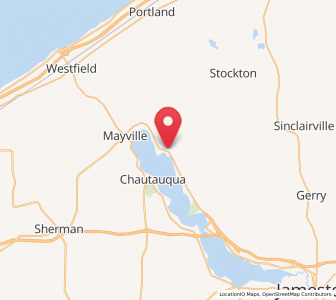 Map of Dewittville, New York