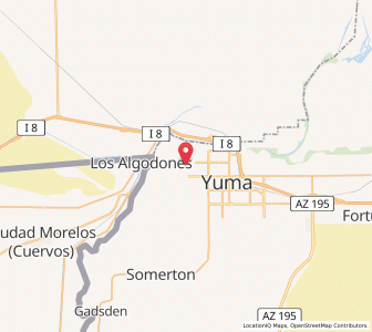 Map of Donovan Estates, Arizona