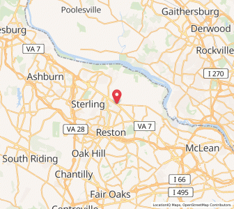 Map of Dranesville, Virginia