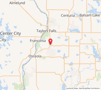 Map of Dresser, Wisconsin