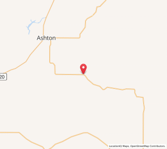 Map of Drummond, Idaho