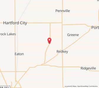 Map of Dunkirk, Indiana