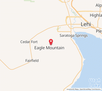 Map of Eagle Mountain, New York
