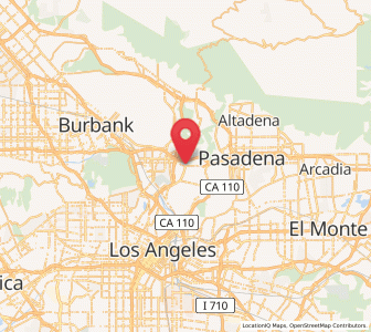 Map of Eagle Rock, California