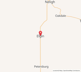 Map of Elgin, Nebraska