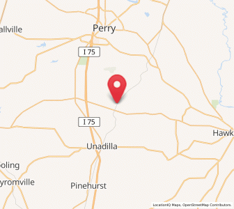 Map of Elko, Georgia