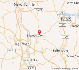 Map of Ellport, Pennsylvania