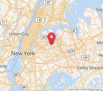 Map of Elmhurst, New York