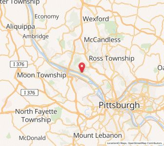 Map of Emsworth, Pennsylvania