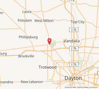 Map of Englewood, Ohio