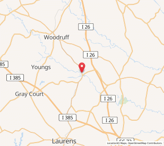 Map of Enoree, South Carolina