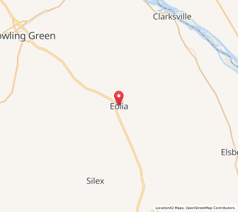 Map of Eolia, Missouri
