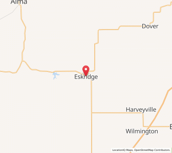 Map of Eskridge, Kansas