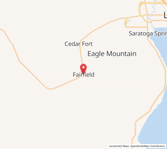 Map of Fairfield, Utah