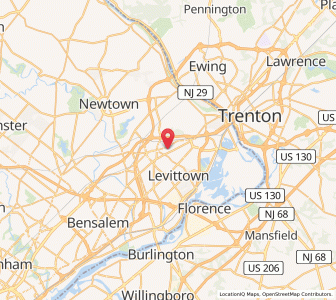 Map of Fairless Hills, Pennsylvania