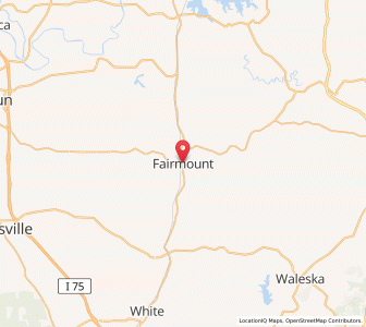 Map of Fairmount, Georgia