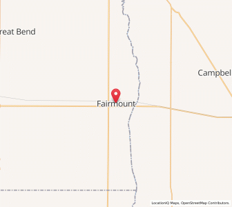 Map of Fairmount, North Dakota