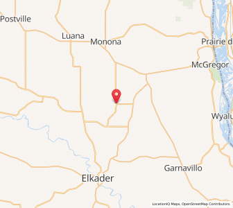 Map of Farmersburg, Iowa