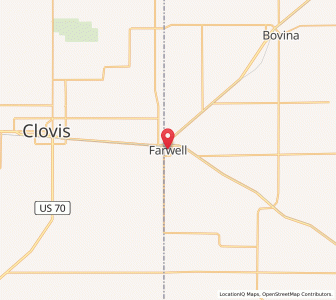 Map of Farwell, Texas