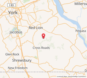 Map of Felton, Pennsylvania