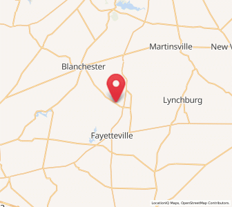 Map of Ferristown, Ohio