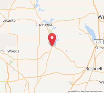 Map of Floral City, Florida