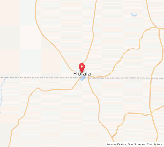 Map of Florala, Alabama