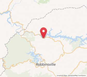 Map of Fontana Dam, North Carolina