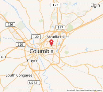 Map of Forest Acres, South Carolina