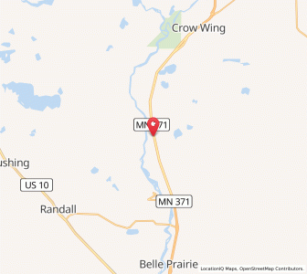 Map of Fort Ripley, Minnesota