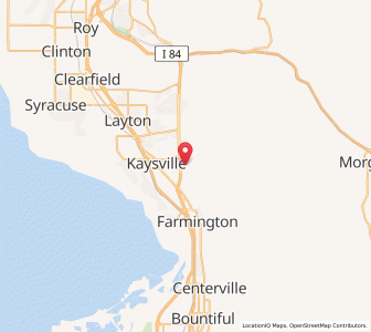 Map of Fruit Heights, Utah