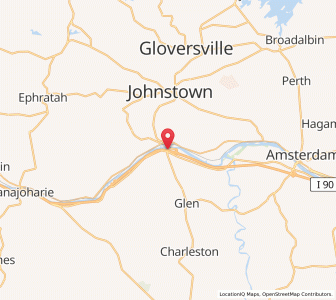 Map of Fultonville, New York