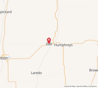 Map of Galt, Missouri