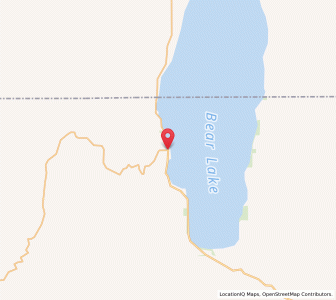 Map of Garden City, Utah