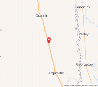 Map of Gardner, North Dakota