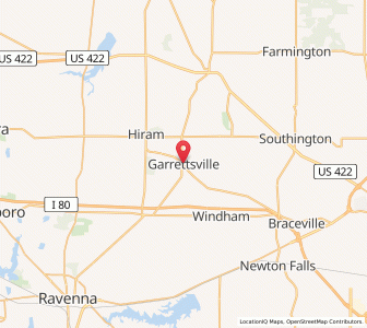 Map of Garrettsville, Ohio