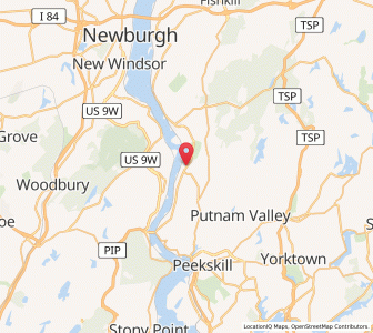 Map of Garrison, New York