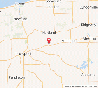 Map of Gasport, New York