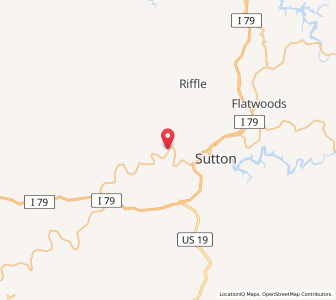 Map of Gassaway, West Virginia