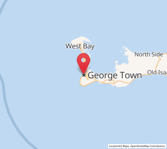 Map of George Town, Florida